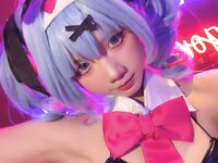 [Cosplay] PoppaChan Miku Rabbit Hole [168P14V-1.29GB]