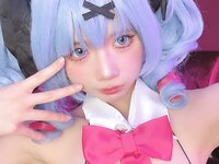 [Cosplay] PoppaChan Miku Rabbit Hole [168P14V-1.29GB]