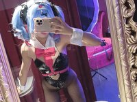 [Cosplay] PoppaChan Miku Rabbit Hole [168P14V-1.29GB]