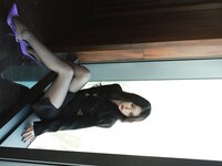 [Cosplay] Sia不吃鱼 黑丝玉足