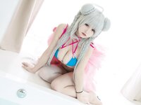 [Cosplay] Kokura Chiyo 小仓千代w - Awesome swimsuit 可畏泳装