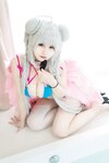 [Cosplay] Kokura Chiyo 小仓千代w - Awesome swimsuit 可畏泳装
