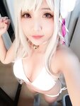 [Cosplay] Hana Bunny - Emilia Swimsuit