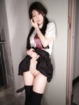 [Cosplay] Jinji Qihua 緊急企劃 - Black Silk JK 黑丝JK