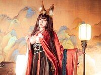 [Cosplay] Natsuko 夏夏子 - Akagi Asao comes to visit 赤城 朝凰来仪