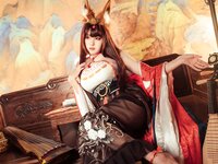 [Cosplay] Natsuko 夏夏子 - Akagi Asao comes to visit 赤城 朝凰来仪