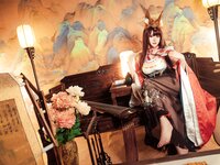 [Cosplay] Natsuko 夏夏子 - Akagi Asao comes to visit 赤城 朝凰来仪