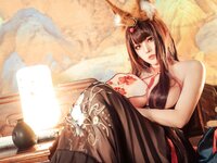 [Cosplay] Natsuko 夏夏子 - Akagi Asao comes to visit 赤城 朝凰来仪