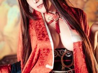[Cosplay] Natsuko 夏夏子 - Akagi Asao comes to visit 赤城 朝凰来仪