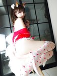 [Cosplay] YiXiaoYangZe 一小央泽 - Christmas deer costume 圣诞装 鹿