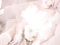 [Cosplay] Himeking - Mashu Kyrielight Bride