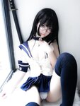 [Cosplay] YiXiaoYangZe 一小央泽 - Katana and Sailor Suit 武士刀与水手服