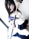 [Cosplay] YiXiaoYangZe 一小央泽 - Katana and Sailor Suit 武士刀与水手服