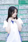 [Cosplay] 豆瓣酱 公交车写真