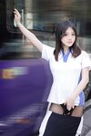 [Cosplay] 豆瓣酱 公交车写真
