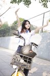 [Cosplay] 豆瓣酱 公交车写真