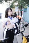 [Cosplay] 豆瓣酱 公交车写真