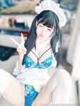 [Cosplay] 沖田凜花 Rinka Sailor Suit Maid