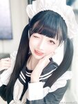 [Cosplay] 沖田凜花 Rinka Sailor Suit Maid