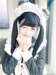 [Cosplay] 沖田凜花 Rinka Sailor Suit Maid