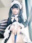 [Cosplay] 沖田凜花 Rinka Sailor Suit Maid