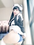 [Cosplay] 沖田凜花 Rinka Sailor Suit Maid