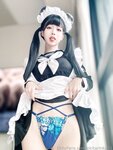 [Cosplay] 沖田凜花 Rinka Sailor Suit Maid