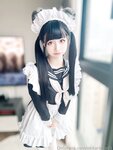 [Cosplay] 沖田凜花 Rinka Sailor Suit Maid