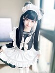 [Cosplay] 沖田凜花 Rinka Sailor Suit Maid