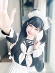[Cosplay] 沖田凜花 Rinka Sailor Suit Maid