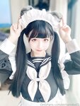 [Cosplay] 沖田凜花 Rinka Sailor Suit Maid