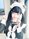 [Cosplay] 沖田凜花 Rinka Sailor Suit Maid
