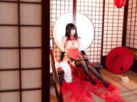 [Cosplay] Rioko 凉凉子 - Dafeng cheongsam 大凤旗袍