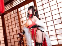[Cosplay] Rioko 凉凉子 - Dafeng cheongsam 大凤旗袍