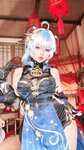 [Cosplay] Xiaoyao 小瑶幺幺 - Original Goddess Sea Lantern Festival Dress 原神海灯节礼服单人版