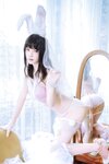 [Cosplay] 桜桃喵 花嫁兔