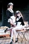 [Cosplay] 面饼仙儿 半半子 Maid姉妹