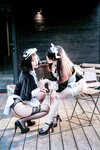 [Cosplay] 面饼仙儿 半半子 Maid姉妹