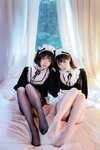 [Cosplay] 面饼仙儿 半半子 Maid姉妹