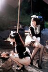 [Cosplay] 面饼仙儿 半半子 Maid姉妹