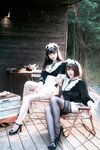 [Cosplay] 面饼仙儿 半半子 Maid姉妹