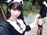 [Cosplay] 面饼仙儿 半半子 Maid姉妹