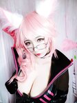 [Cosplay] Rioko 凉凉子 - Tamamo Mae Secretary Kitsune 玉藻前 秘书狐