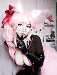 [Cosplay] Rioko 凉凉子 - Tamamo Mae Secretary Kitsune 玉藻前 秘书狐