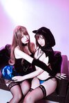 [Cosplay] 九曲Jean 二佐Nisa 万圣节双人私房小猫