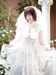 [Cosplay] Mahuajiang 麻花麻花酱 - Black and white wedding dress 黑白婚纱