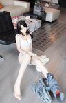 [Cosplay] 桃妖夭 蓝色牛仔裤