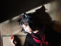 [Cosplay] Ely eee ElyEE子 Veranda Black Cat緣廊黑貓