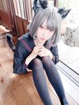 [Cosplay] Ely eee ElyEE子 Veranda Black Cat緣廊黑貓