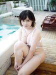 [Cosplay] Mahuajiang 麻花麻花酱 - Pink and white swimming 粉白竞泳